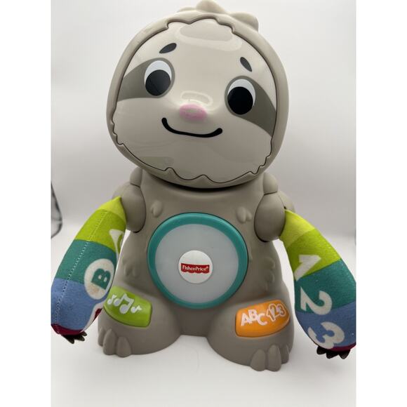 Fisher-Price Linkimals Learning Toy Smooth Moves Sloth with Interactive Music - Picture 1 of 13
